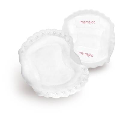 Mamajoo Ultra Absorbent Breast Pads 13 cm / 60 pieces