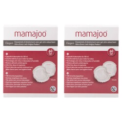 Mamajoo - Mamajoo Ultra Emici Göğüs Pedi 13cm / 60'lı 2 Kutu