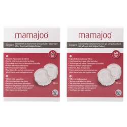 Mamajoo - Mamajoo Ultra Emici Göğüs Pedi 13cm / 60'lı 2 Kutu