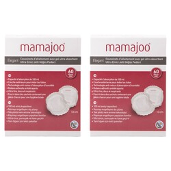  - Mamajoo Ultra Emici Göğüs Pedi 13cm / 60'lı 2 Kutu