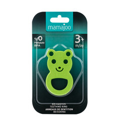 Mamajoo Yumuşak Diş Kaşıyıcı Yeşil Ayıcık - Thumbnail