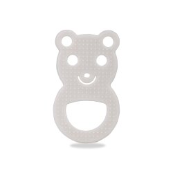 Mamajoo Yumuşak & Eğlenceli Diş Kaşıyıcı, Kolay Kavrama & Hassas Diş Etlerine Özel, Beyaz Ayıcık , 1 Adet - Mamajoo