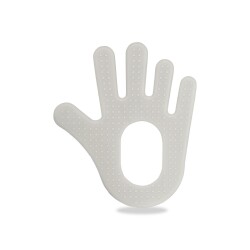 Mamajoo Yumuşak & Eğlenceli Diş Kaşıyıcı, Kolay Kavrama & Hassas Diş Etlerine Özel, Beyaz El , 1 Adet - 1