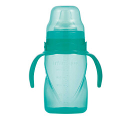 Mamajoo Yumuşak Uçlu Damlatmaz Eğitici Bardak 270ml / Yeşil - 7